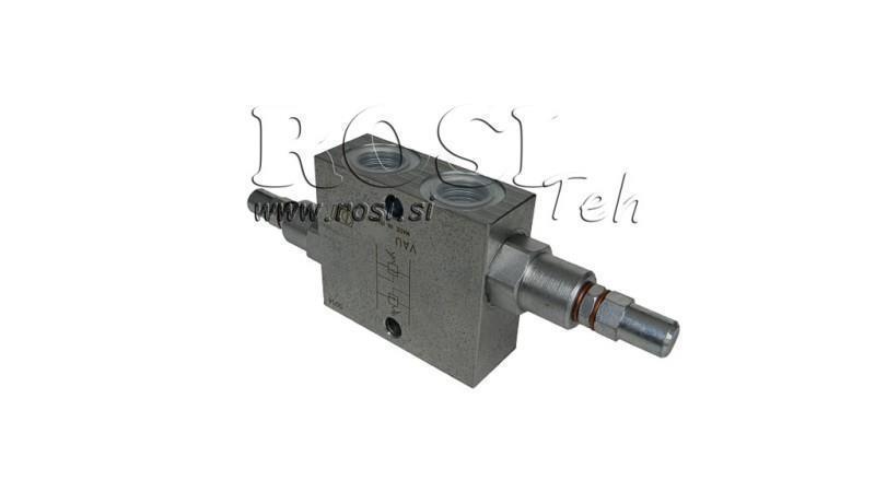 REGULATOR DE PRESIUNE HIDRAULICĂ DUBLU VAU 3/4 10-180 BAR