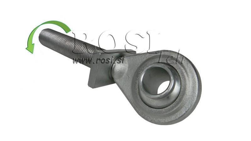 závitový hák pre ťahacie zariadenie štandardná kategória 2 m27x3 ľavý závit