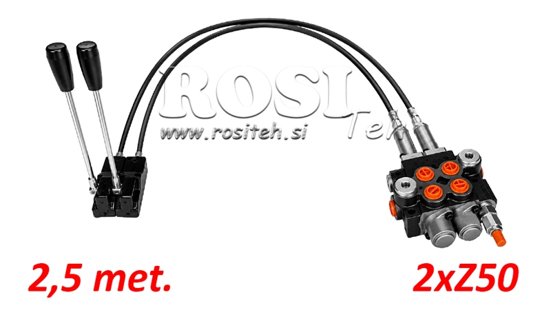 KIT 2xZ50 + JOYSTICK 1 ПОЗИЦИЯ L2500