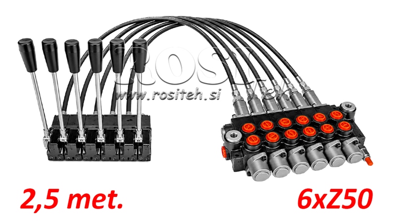 KIT 6xZ80 + JOYSTICK 1 ПОЗИЦИЯ L2500