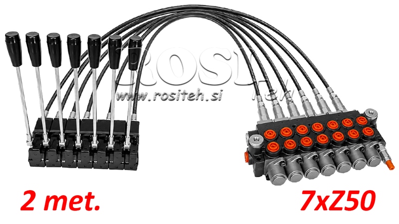 KIT 7xZ50 + JOYSTICK 1 ПОЗИЦИЯ L2000