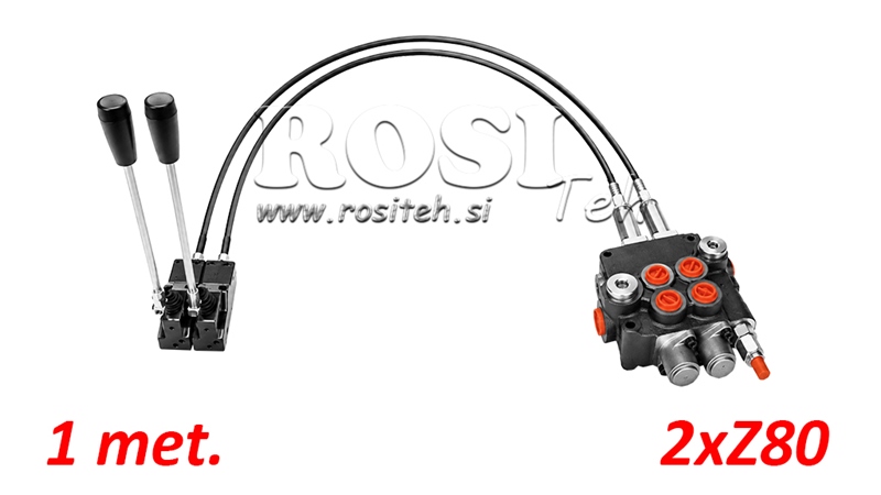 KIT 2xZ80 + JOYSTICK 1 ПОЗИЦИЯ L1000