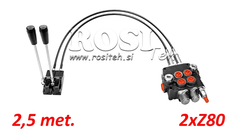 KIT 2xZ80 + JOYSTICK 1 ПОЗИЦИЯ L2500