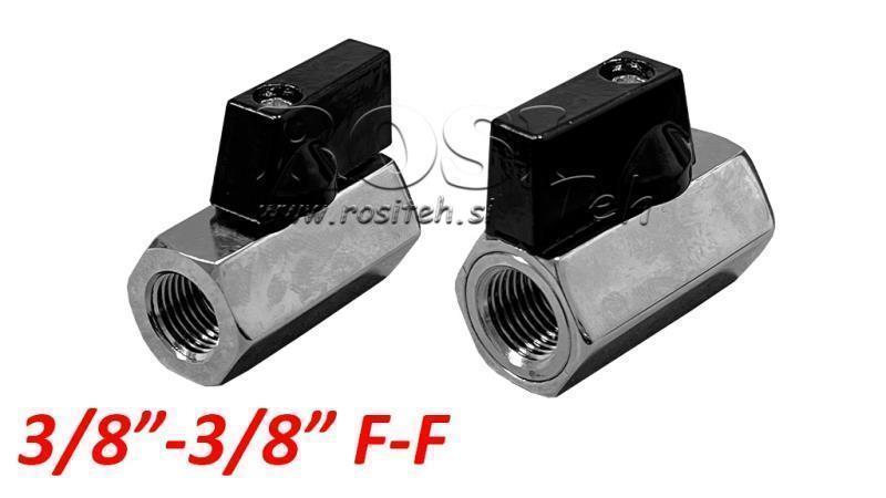 ΠΝΕΥΜΑΤΙΚΗ ΣΦΑΙΡΙΚΗ ΒΑΛΒΙΔΑ VP-PIPE 038-038 F-F