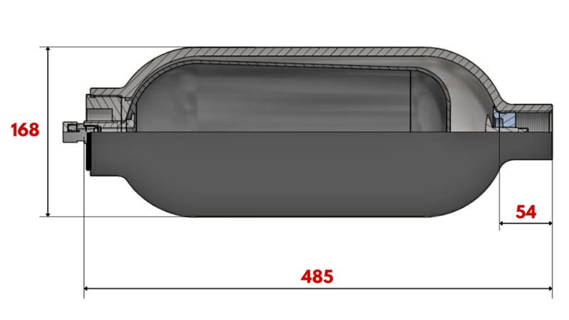 ΥΔΡΑΥΛΙΚΟΣ ΑΚΟΥΜΠΛΕΡ 6.5 LIT