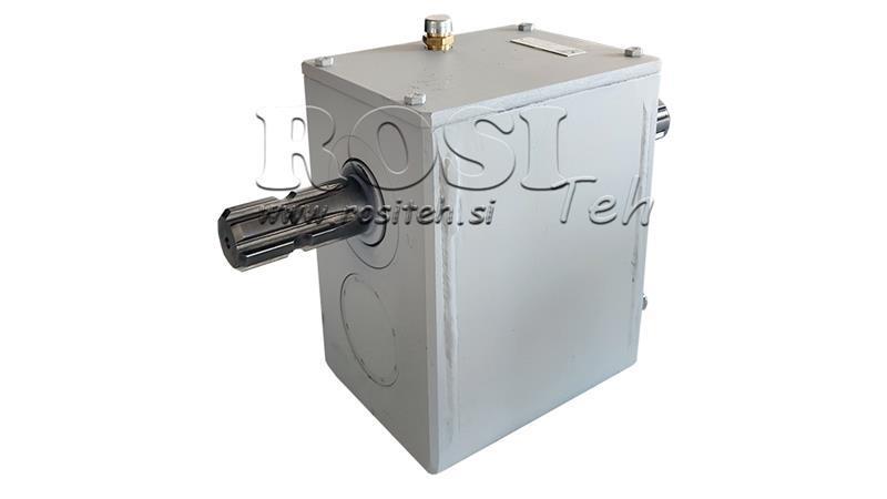 REDUKTOR TRAKTORA - 1:1.85 (80HP-60kW) MĘSKI-MĘSKI