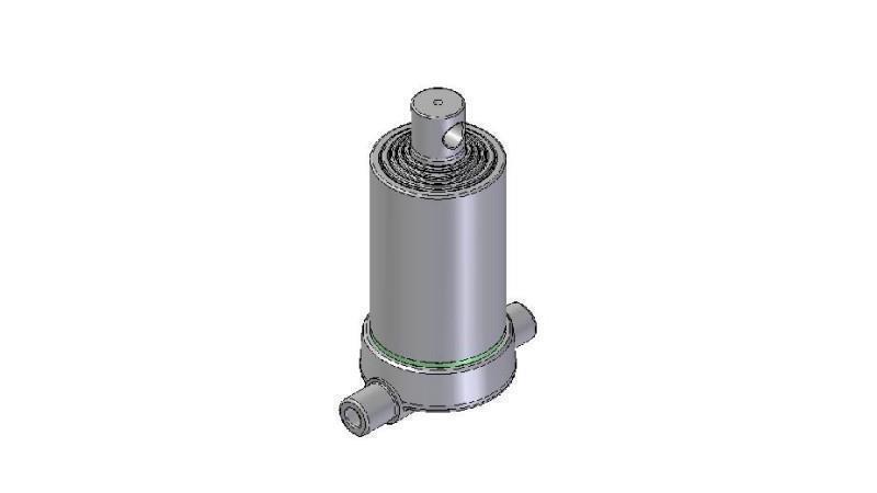 3551F -TELESCOPIC CYLINDER INFERIOR – OTWÓR 5 STOPNI SKOK 980 FI 152
