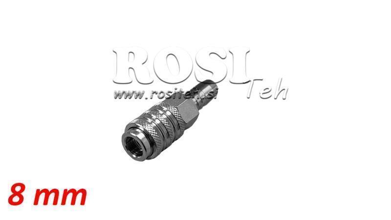 ΠΝΕΥΜΑΤΙΚΗ ΓΡΗΓΟΡΗ ΣΥΝΔΕΣΗ ΘΗΛΥΚΗ SPRUCE 8mm - DN7.2