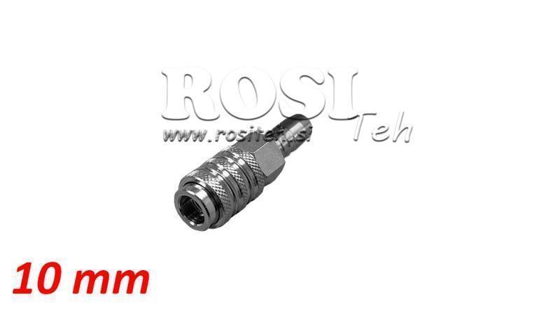 PNEUMATYCZNE ZŁĄCZE SZYBKIE ŻEŃSKIE ŚWIERK 10mm - DN7.2