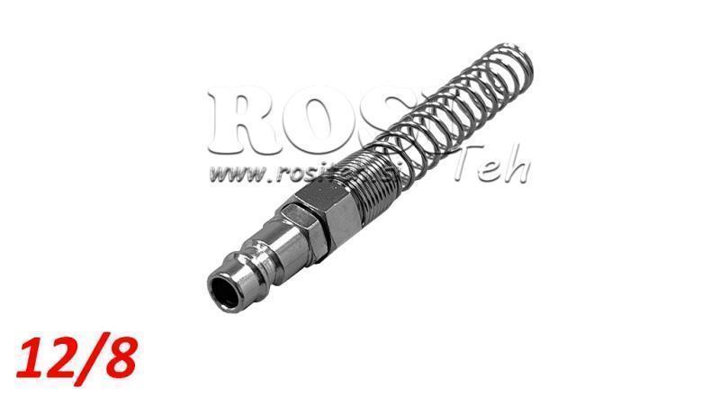 ΠΝΕΥΜΑΤΙΚΟΣ ΓΡΗΓΟΡΟΣ ΣΥΝΔΕΤΗΡΑΣ ΑΡΣΕΝΙΚΟΣ ΕΛΑΣΤΙΚΟΣ 12/8 - DN7.2