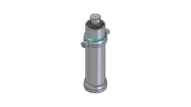 4091F -TELESCOPICKÝ CYLINDER ŠTANDARD/DIERA 4 STUPNE ZDVIH 2190 FI 170