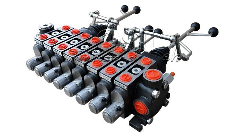 ZAWÓR HYDRAULICZNY HIAB 8xPC70 2X JOYSTICK EURO 3 POZ