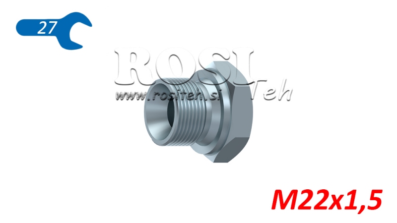 ХИДРАВЛИЧЕН ПЛУГ M22X1.5