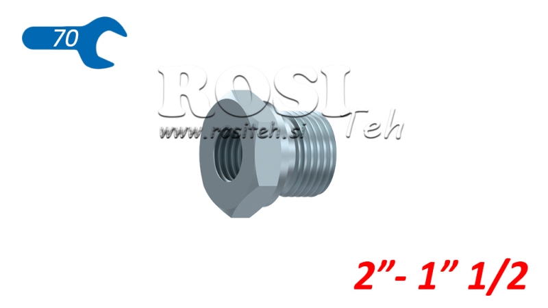 HYDRAULISK ADAPTER HANE-HONA 2- 1 1/2