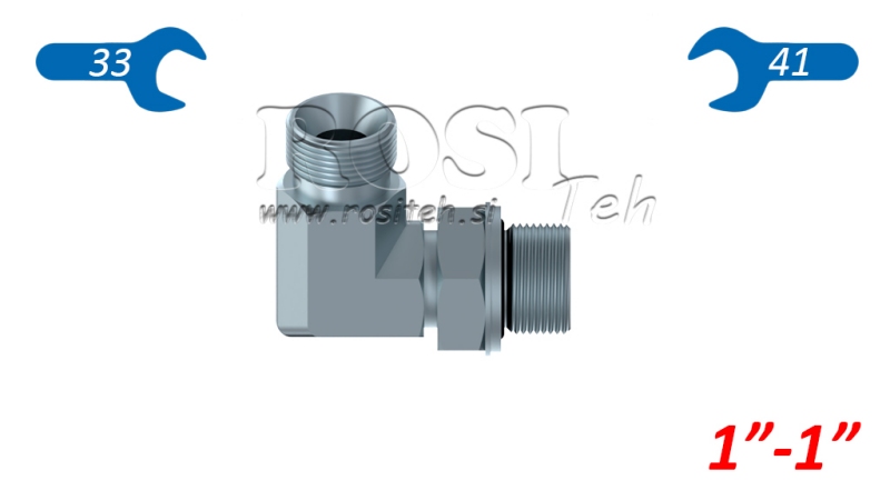 HYDRAULISK ANSLUTNING FITTING NZ