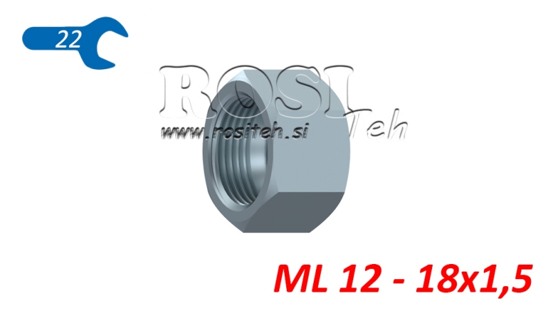 ΥΔΡΑΥΛΙΚΗ ΝΑΤΑ ML 12 - 18X1.5