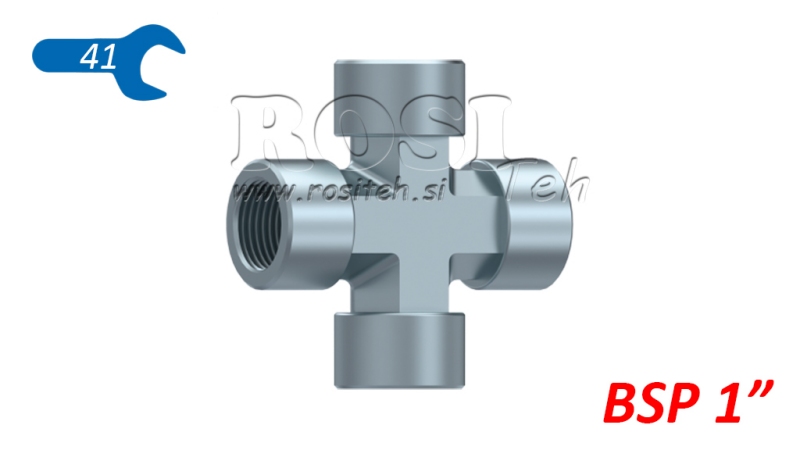 HIDRAVLIČNI KRIŽNI PRIKLJUČEK ŽENSKI BSP 1