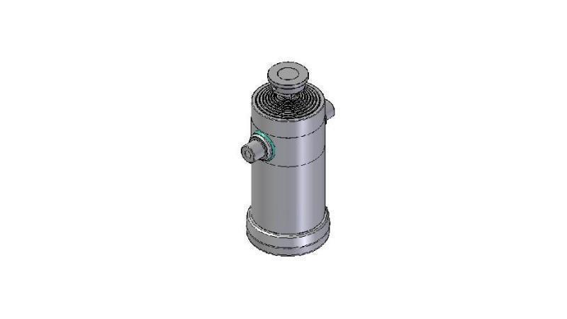 9037S -TELESCOPIC CYLINDER STANDARD/BALL 9 STAGES TRAVEL 4237 DIAMETER 270