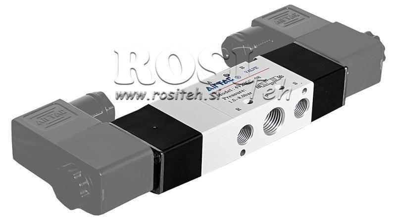 VALVĂ ELECTROPNEUMATICĂ 5/3 BISTABILĂ 1/4 PRT-0853-FCC