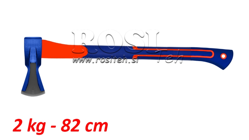SEKIRA CEPILNA 2 kg - CARBON ROČAJ 82 cm