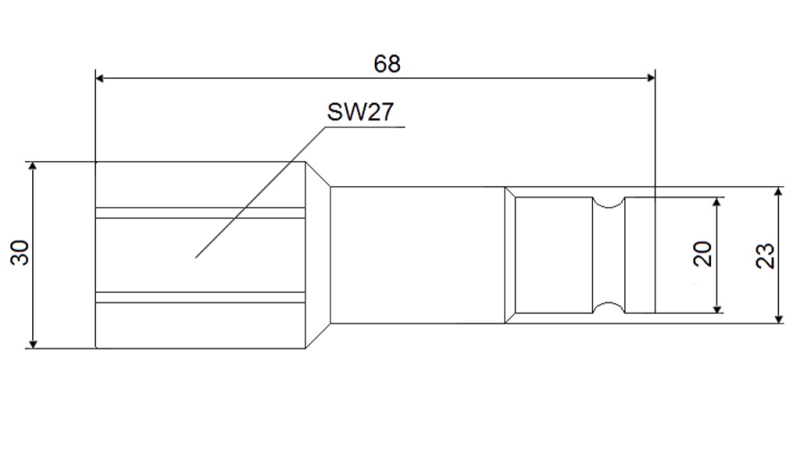 БЪРЗА СВЪЗКА ЗА ЕКСКАВАТОР FFH МЪЖКИ 1/2 ЛЕК
