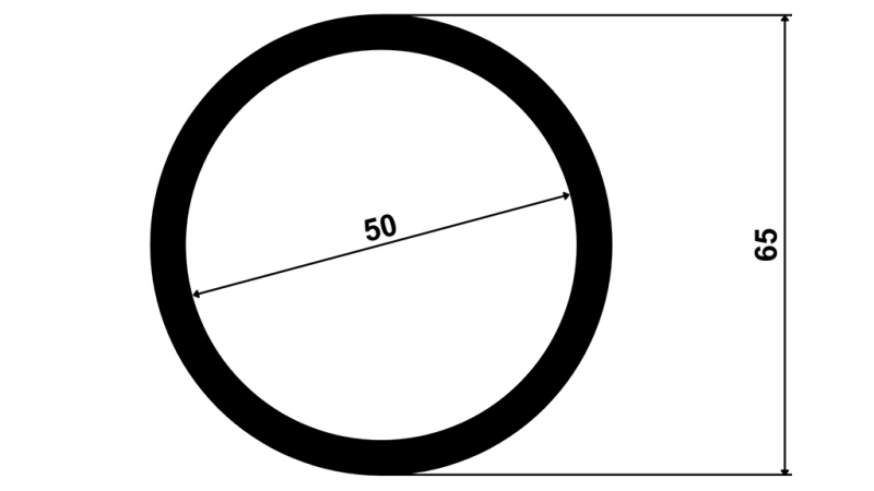 ЗАВАРЪЧЕН ФЛАНЕЦ 50x65x50