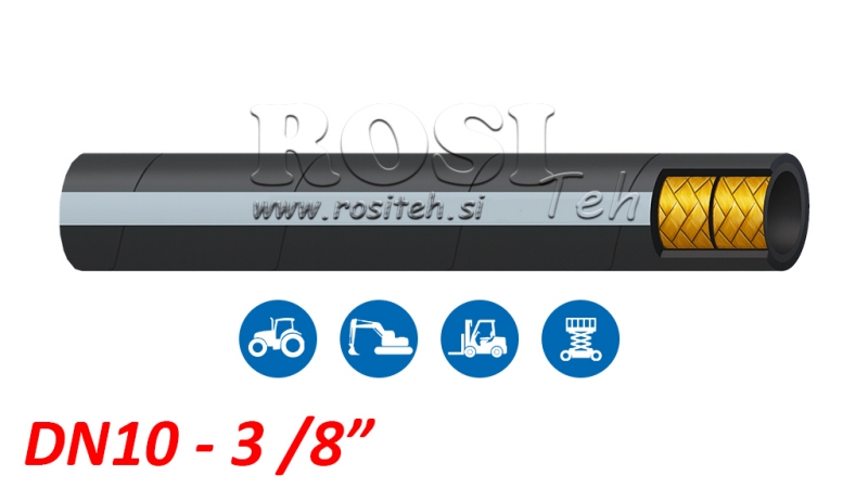 HYDRAULICKÁ HADICE DN10 2SN (3/8) 330BAR