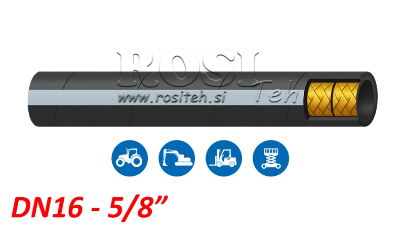 HÜDRAULIVOOLIK DN16 2SN (5/8) 250BAR