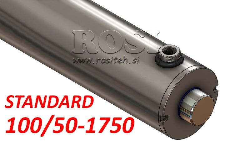 ХИДРАВЛИЧЕН ЦИЛИНДЪР СТАНДАРД STANDARD 100/50-1750