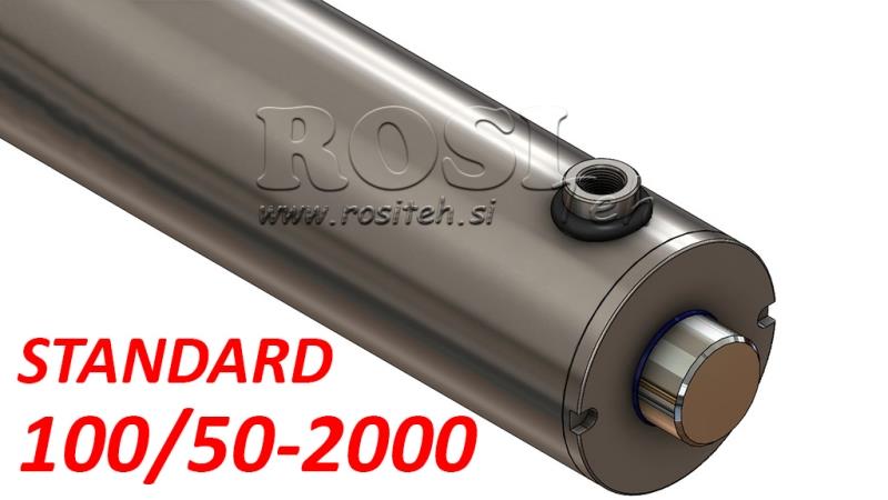 ХИДРАВЛИЧЕН ЦИЛИНДЪР СТАНДАРД STANDARD 100/50-2000