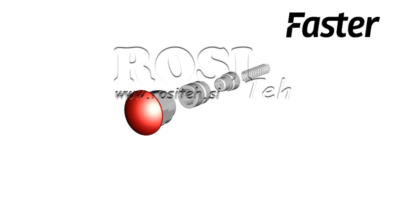 BEZPEČNOSTNÉ TLAČIDLO PRE MULTI-FASTER PEVNÁ ČASŤ