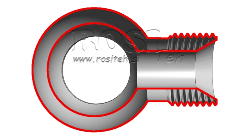HYDRAULICKÁ OČKOVÁ PRÍPOJKA 3/8–3/8