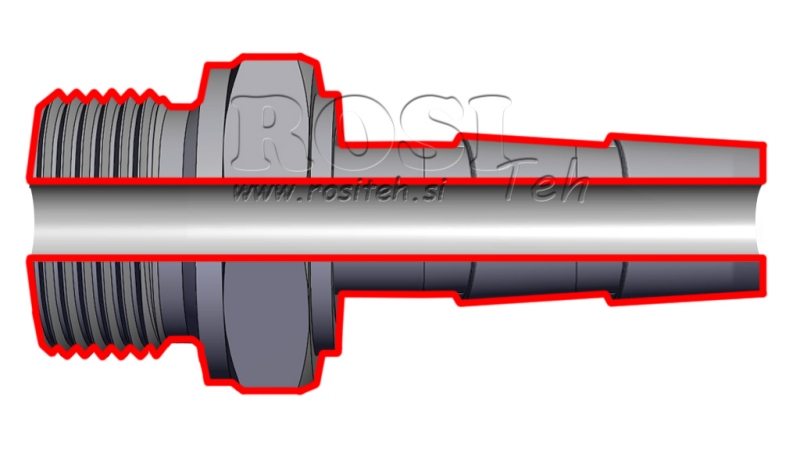 HYDRAULINEN UROSYHTE 1 KUMILETKULLE Φ 19-20