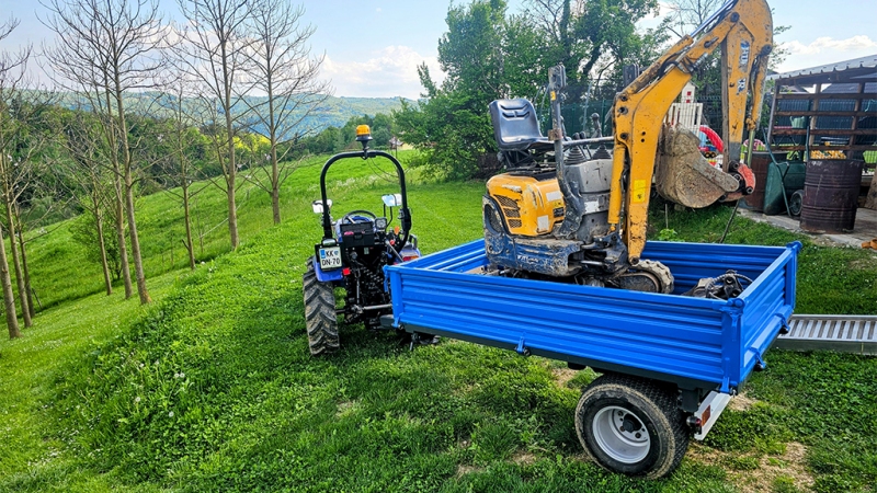 СТРАНИЦА ЗА КАМИОН С ПРИЧЕП 6 МЕТРА - ВИСОЧИНА 600 мм