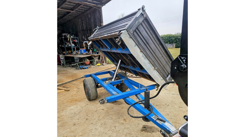 СТРАНИЦА ЗА КАМИОН С ПРИЧЕП 6 МЕТРА - ВИСОЧИНА 600 мм