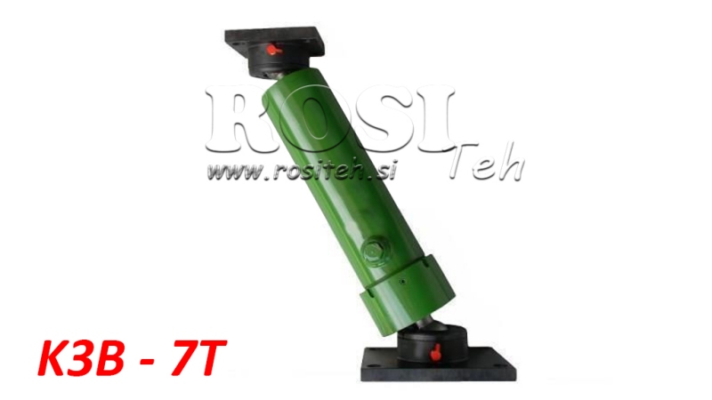 TELESKOPICKÝ HYDRAULICKÝ VALEC 3 ÚROVNE 805mm K3B-7T