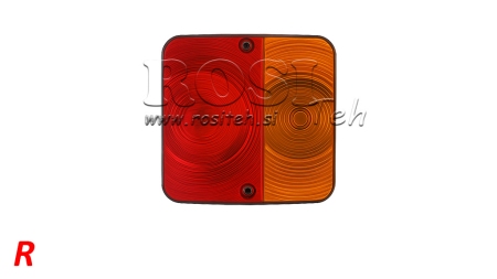 SVETLO ZADNÉ PRAVÉ ŠTVORKOVÉ 2 POS