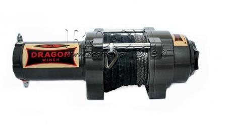 12 V ELEKTRICKÝ VYHÝBAČ DWH 3500 HD - 1588 kg - Syntetická šňůra