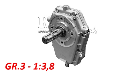 PREVODOVKA K HYDRAULICKÉMU ČERPADLU GR.3 -1:3,8 SAMEC
