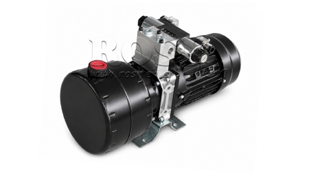 MINI HYDRAULICKÁ JEDNOTKA 380V AC (0.75 kW) - 3.7 cc - 5.2 lit/min - nádrž 4 lit