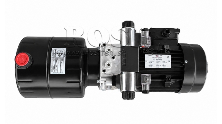 MINI HYDRAULICKÁ JEDNOTKA 380V AC (1.5 kW) - 5.8 cc - 8.2 lit/min - nádrž 6 lit