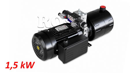 MINI AGGREGATO CILINDRICO 230V AC (1,5 kW) - 5,8 cc - 8,2 lit/min - cisterna 6 lit