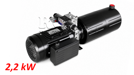 MINI AGGREGATO CILINDRICO 230V AC (2,2 kW) - 8,0 cc - 11,2 lit/min - cisterna 12 lit