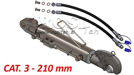 HYDRAULICKÝ TRETÍ BOD SPECIAL - CAT. 3 - 80/40-210 (90-210 HP) (32,2 mm)