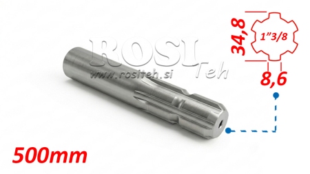 KARDANSKI NASTAVAK 13/8 L=500