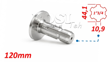 KARDANSKI NASTAVAK SA PRIRUBNICOM 1 3/4 L120