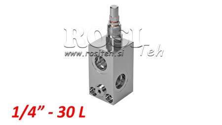 HIDRAVLIČNI REGULATOR PRITISKA VMP 1/4 10-180 BAR - 30lit
