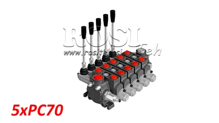 HIDRAVLIČNI VENTIL 5xPC70