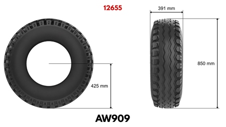 15,0/55-17 ГУМА AW909 (14 PR)