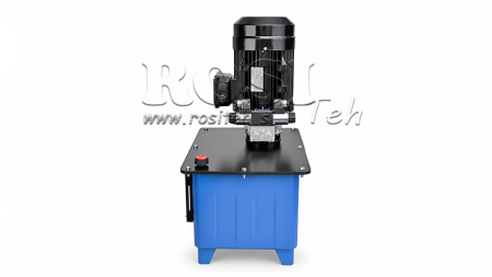 MINI HYDRAULIK POWER-PACK 380V AC (4 kW) - 8 cc - 12 lit/min - tank 40 lit
